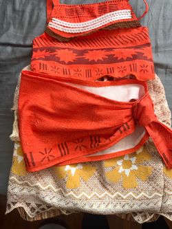 Toddler Moana costume