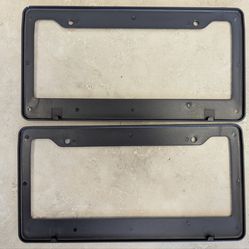 Carbon Fiber License Plate Frame