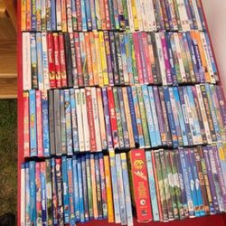Over 125 movies 
Kids
And kids 3D & Blue Ray
