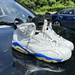 Jordan 6 Sport Blue Size 9.5 