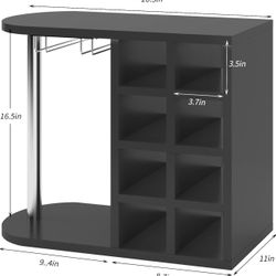 All New 8 Bottles Table Top Wine Racks