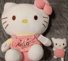 Authentic Sanrio Hello Kitty Mother & Daughter Plush Duo