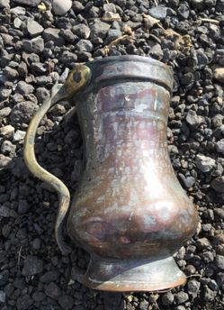 Metal vase