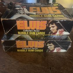36 Count Elvis Collectors Bubble Gum Cards