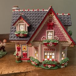 Department 56 Hearts & Blooms Cottage-Set Of 2 