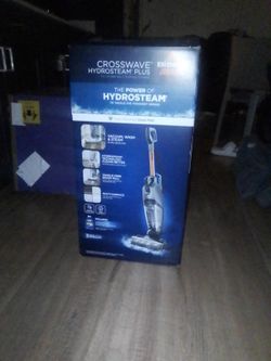 Brand New Bissell Cross wave Hydro steam Plus Vacuum