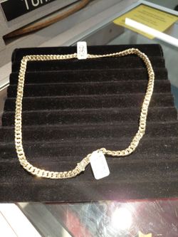 14k Cuban chain