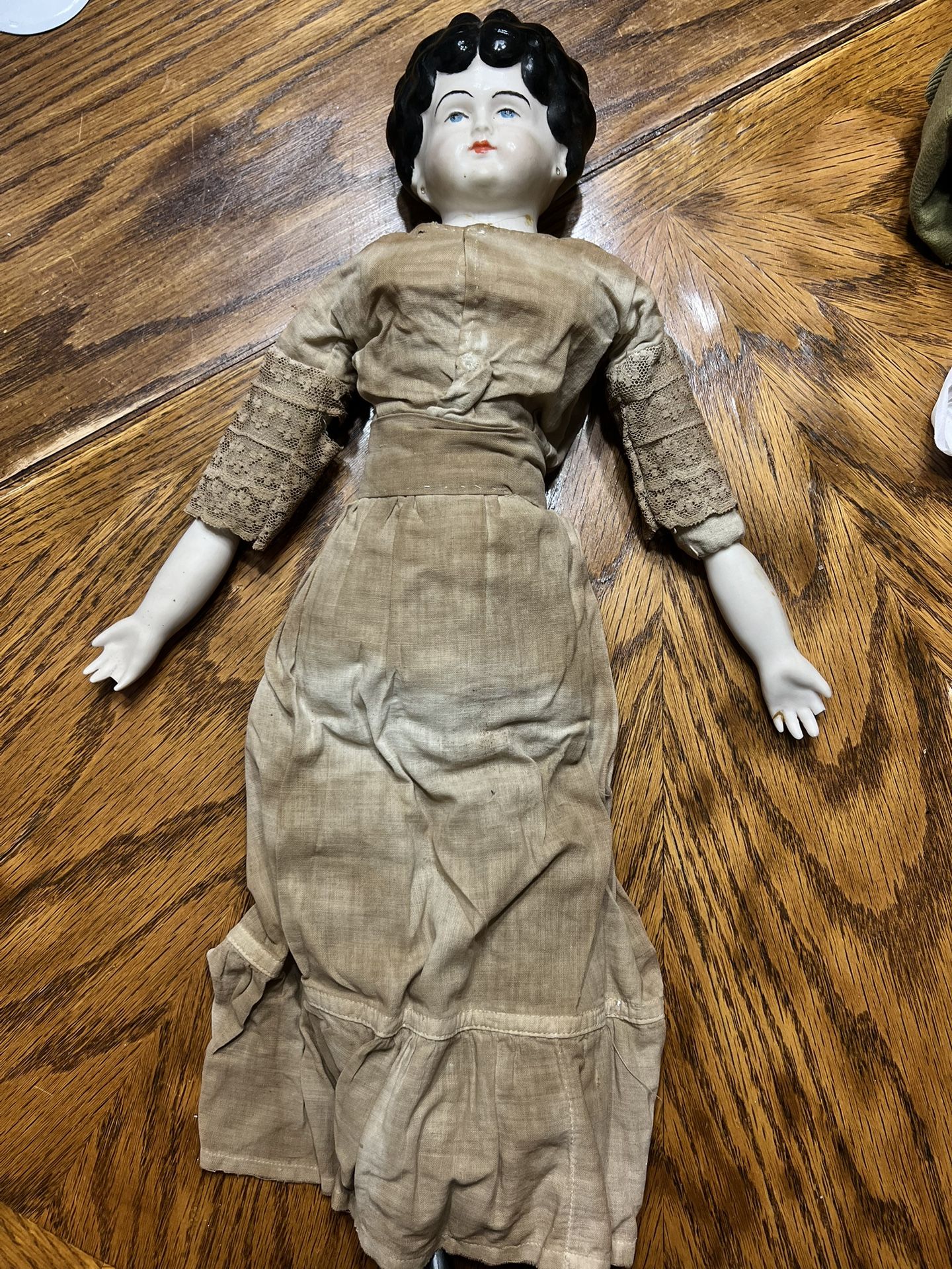 Antique Civil War Era Porcelain Doll