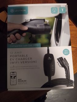 Lectron 12 Amp Portable EV Charger WiFi