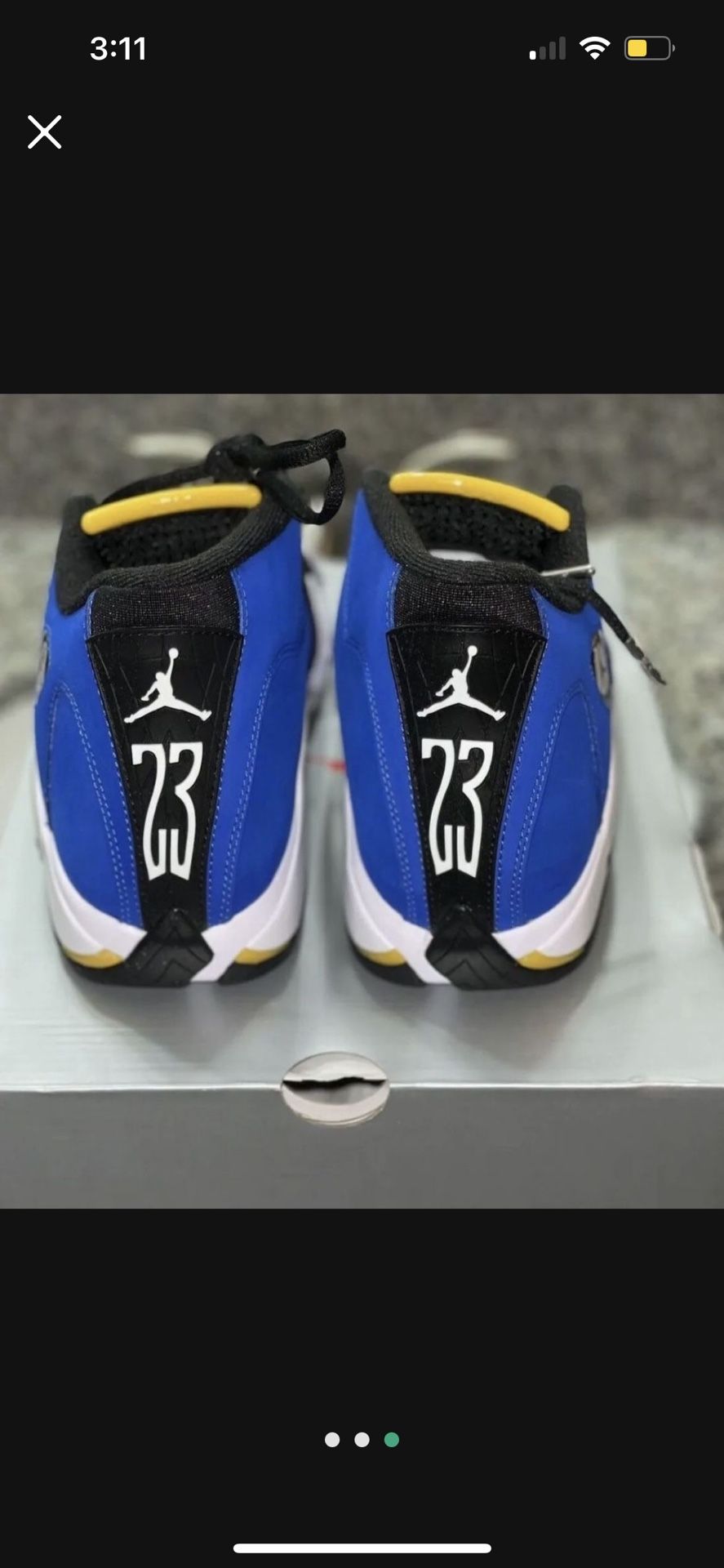 Jordan 14 Retro Blue Laney