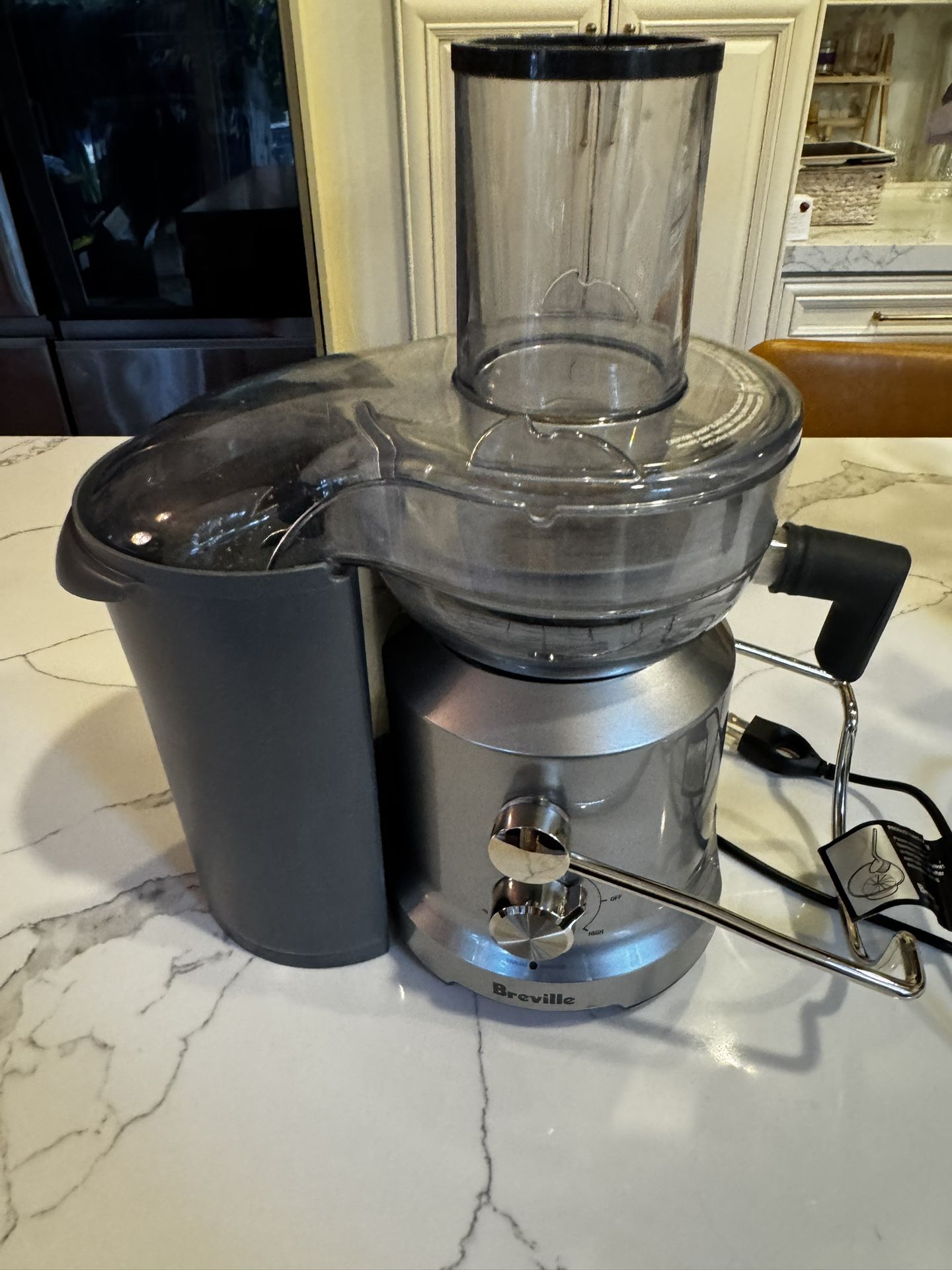 Breville Juice Fountain Cold Centrifugal Juicer - Silver (BJE430SIL)