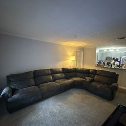 5 Piece Power Reclining Sectional