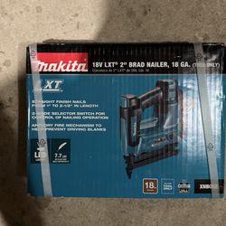 Makita Lithium-Ion 18-Gauge Cordless Brad Nailer 