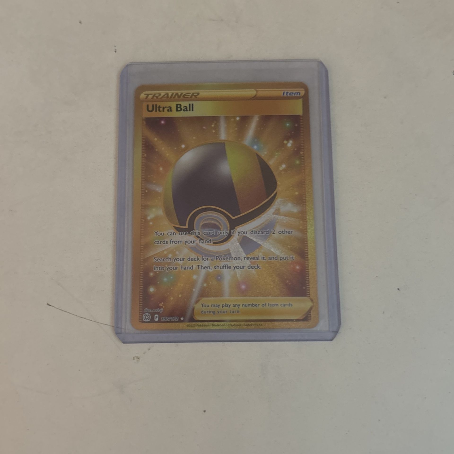 Ultra Ball Pokemon Card