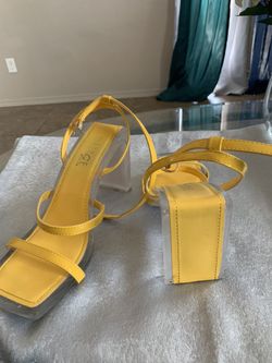 Cute Yellow Heels