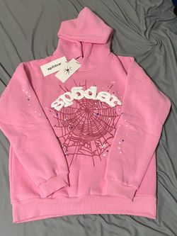 Pink SPIDER hoodie ✅