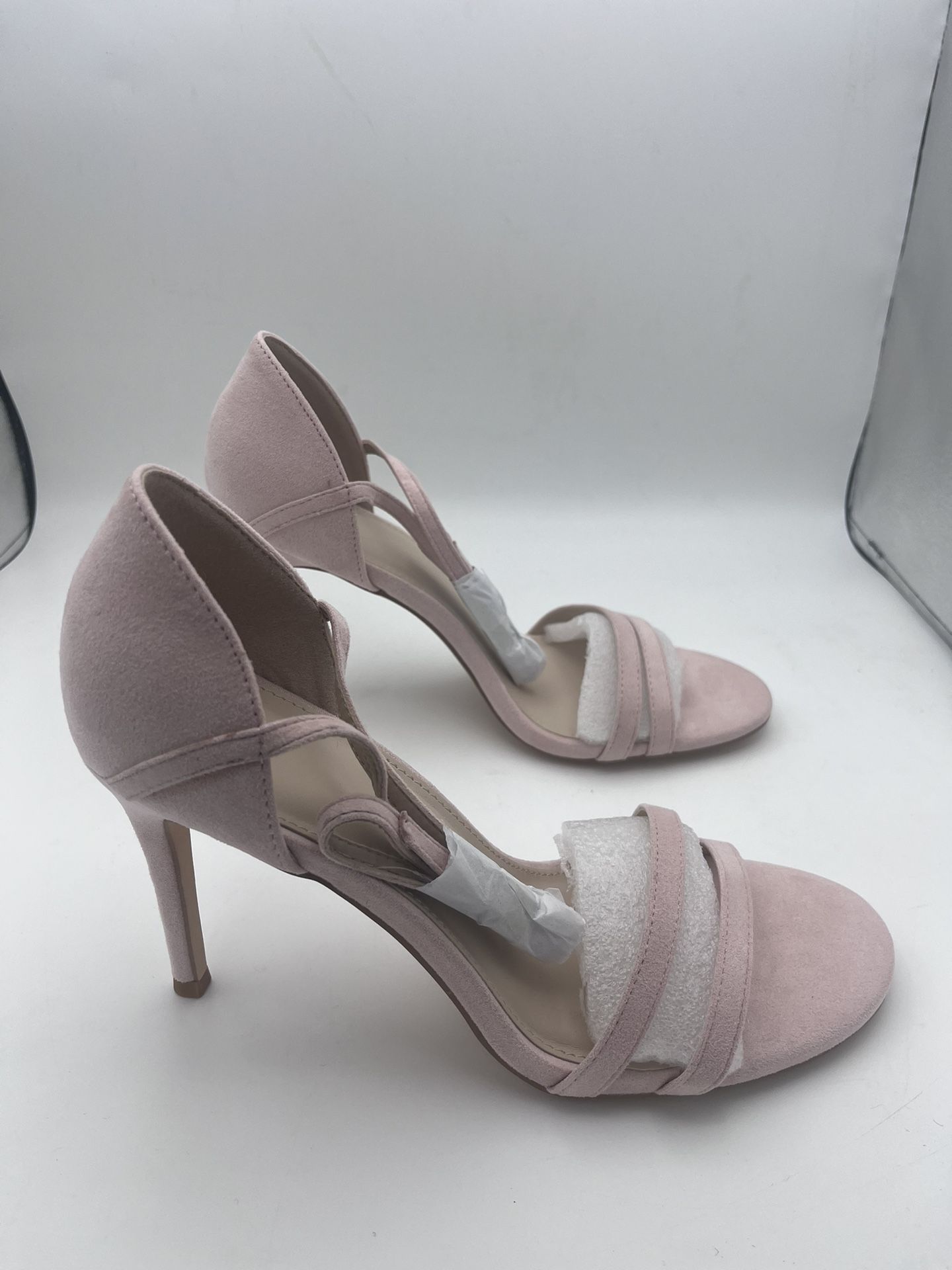 Coutgo Womens High Stiletto Heeled Pumps Wedding Party Dress Shoes Pink Size 9