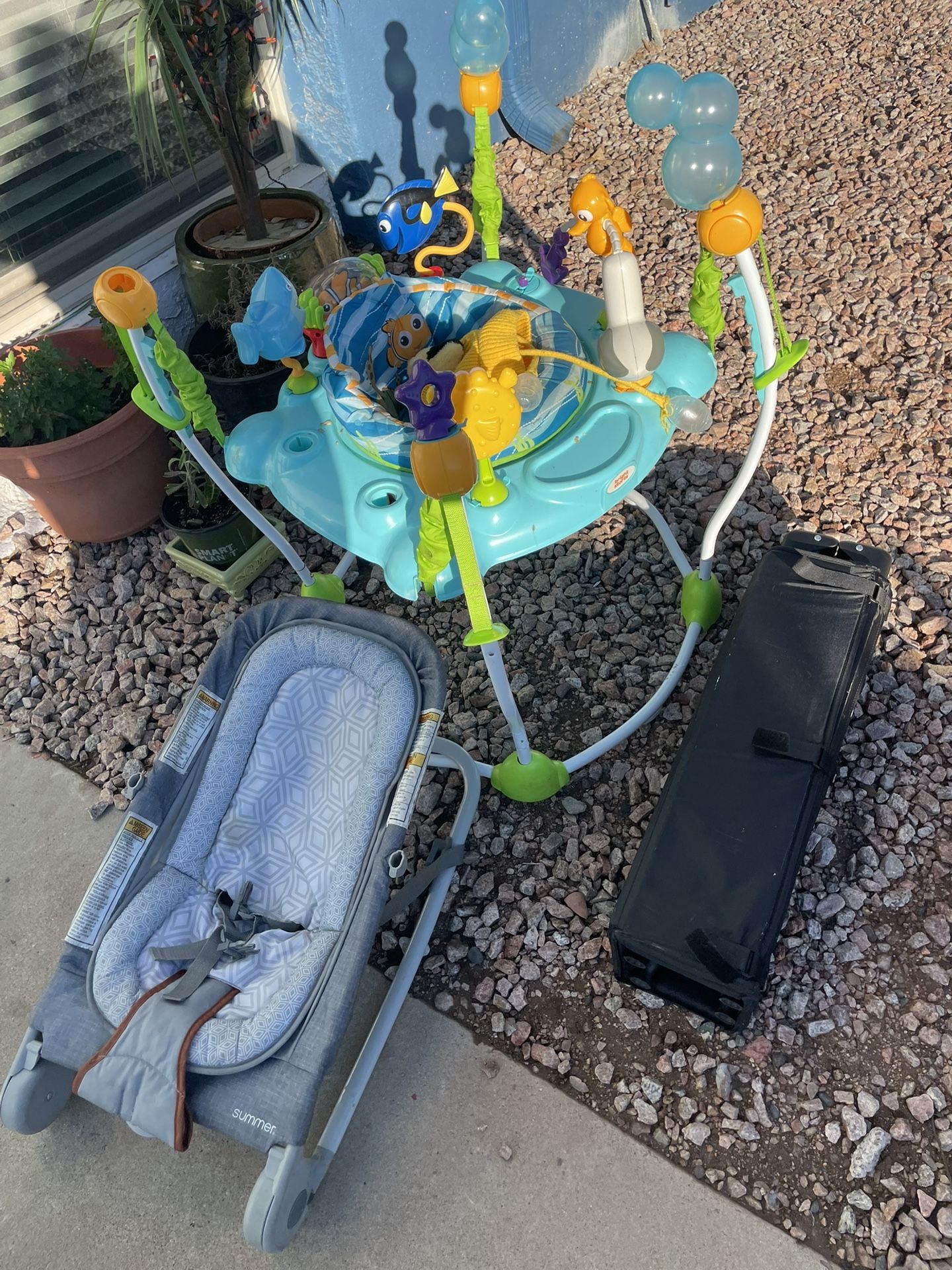 Pack n Play Bouncer And Jumper