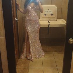 Pink Prom Dress 