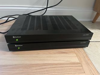 Outlaw audio M2200 amplifier- pair