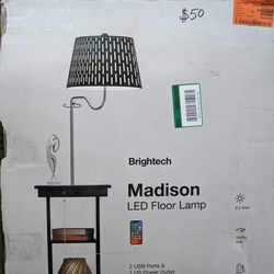 Floor Lamp End Table