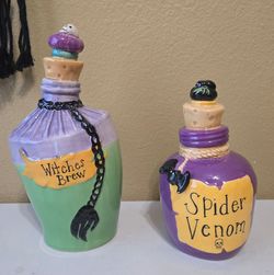 Blue sky witches venom bottles