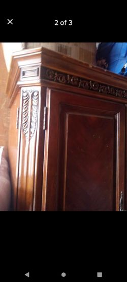Armoire and large dresser
