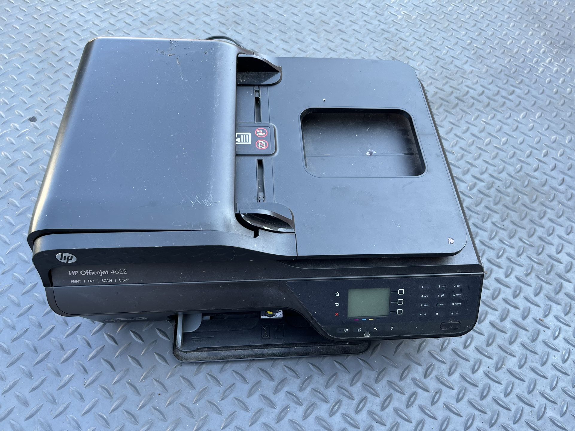 HP - OfficeJet 4(contact info removed) Dpi Black 8ppm / Color 7.5ppm Wireless E-All-In-One Color Inkjet Printer