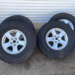 Set of 4 wheels