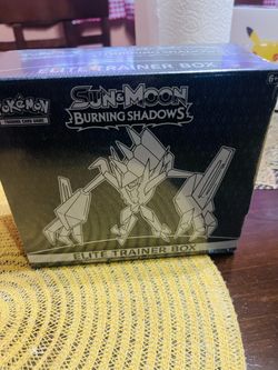 Burning Shadows Etb Sealed