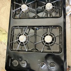 30 in 4 burner Gas cook top - free
