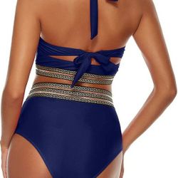 2 Piece Bikini Navy Large