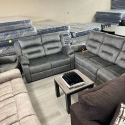 3-PC ELECTRIC RECLINER SET