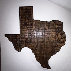 Texas Decorations Indoor/outdoor Custom