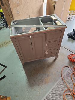 New Bathroom Cabinet