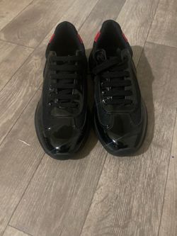 Prada black and red size 11
