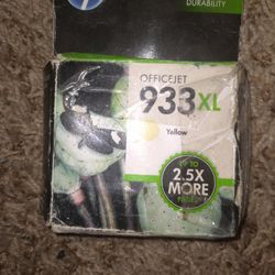 New Hp 933xl Yellow Printer Ink