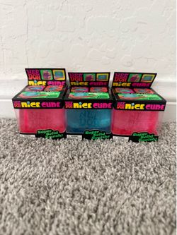 Nee Doh Nice Cube Super Solid Squish Authentic - Brand New