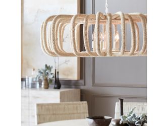 Palecek Corey 5 Light 40" Wide Pendant