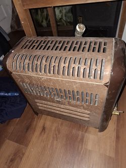 Vintage new heater 1950 s new