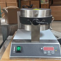 Clearance Electric Commercial Waffle Machine Maker 72633L0323
