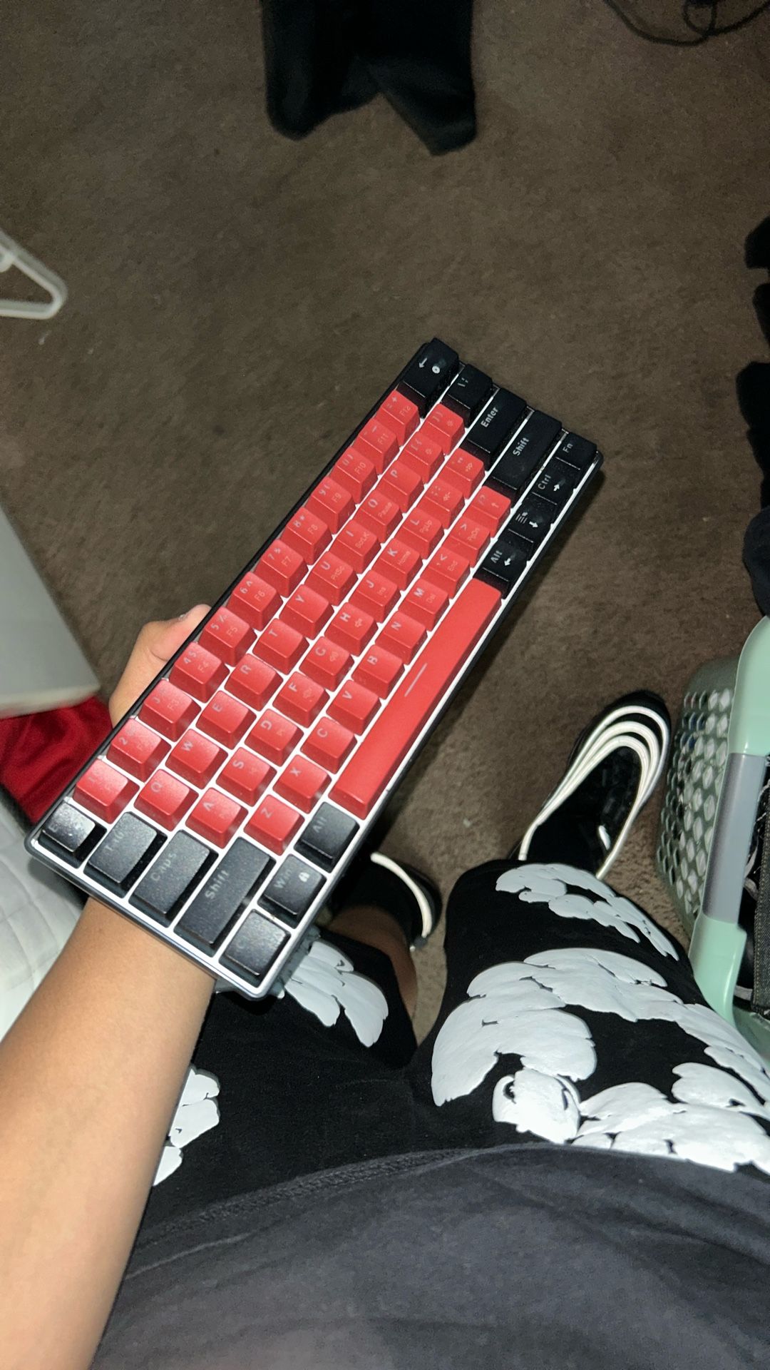 50 Percent Keyboard Snpurdiri brand New RBG