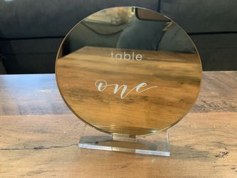 Table Numbers