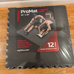 Gym floor cushioned foam tile(s)