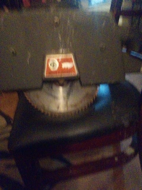 Black&Decker Industry Saw Single Phase Capacitor Moterizd With Built In Brake