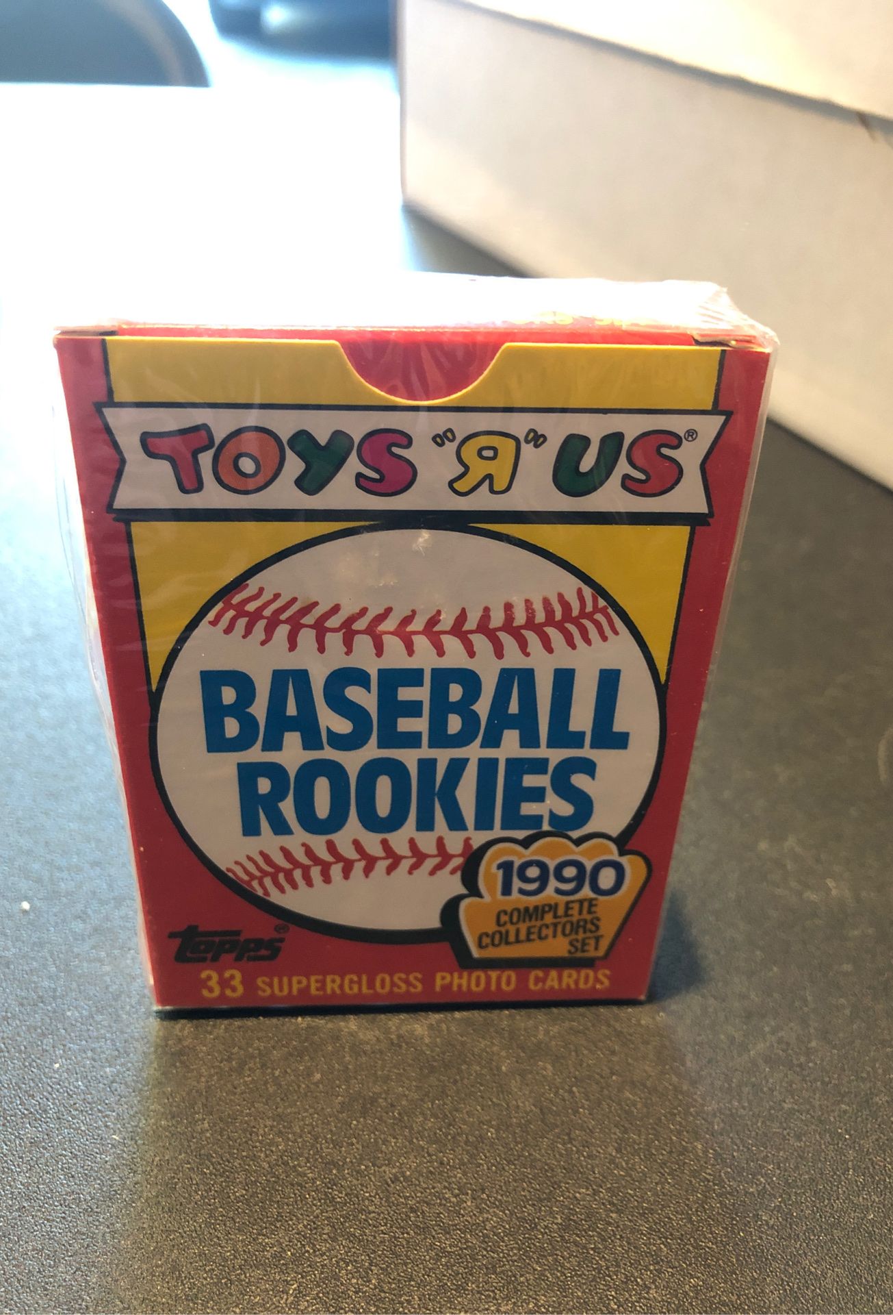 1990 TOYS R US BASEBALL ROOKIES SEALD 33 CARD SET