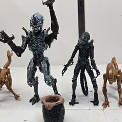 Alien Movie Action Figures Kids Toys Halloween Monsters Man Cave collectible McFarlane NECA figs