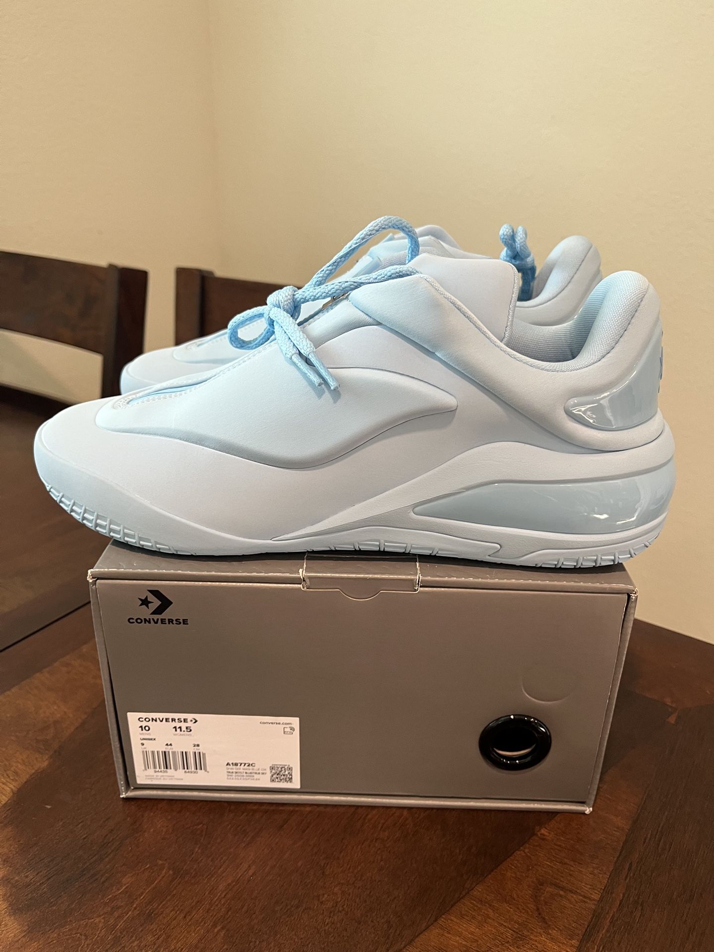 SHAII 001 “Blue” Converse Size 10