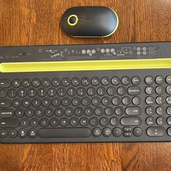 WIRELESS/BLUETOOTH KEYBOARD & MOUSE