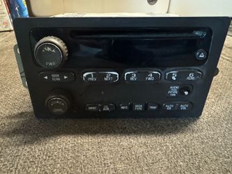 Factory Chevy radio